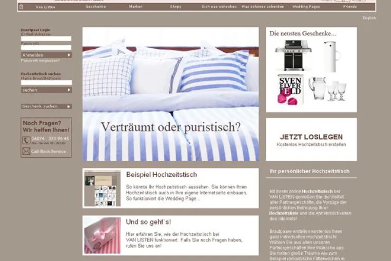 American Lifestyle auf dem Hochzeitstisch – Die Kollektion von NEWPORT bei VAN LISTEN Bild: American Lifestyle auf dem Hochzeitstisch – Die Kollektion von NEWPORT bei VAN LISTEN