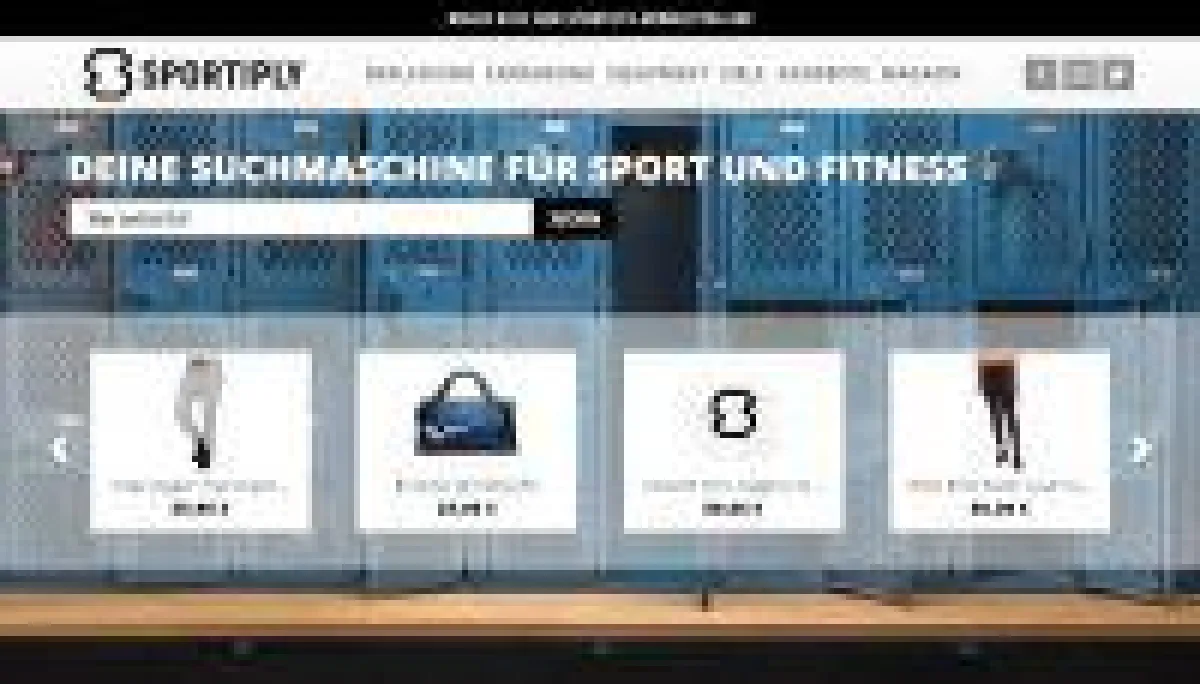 Sportiply - Deine Suchmaschine für Sport- und Fitness-Produkte