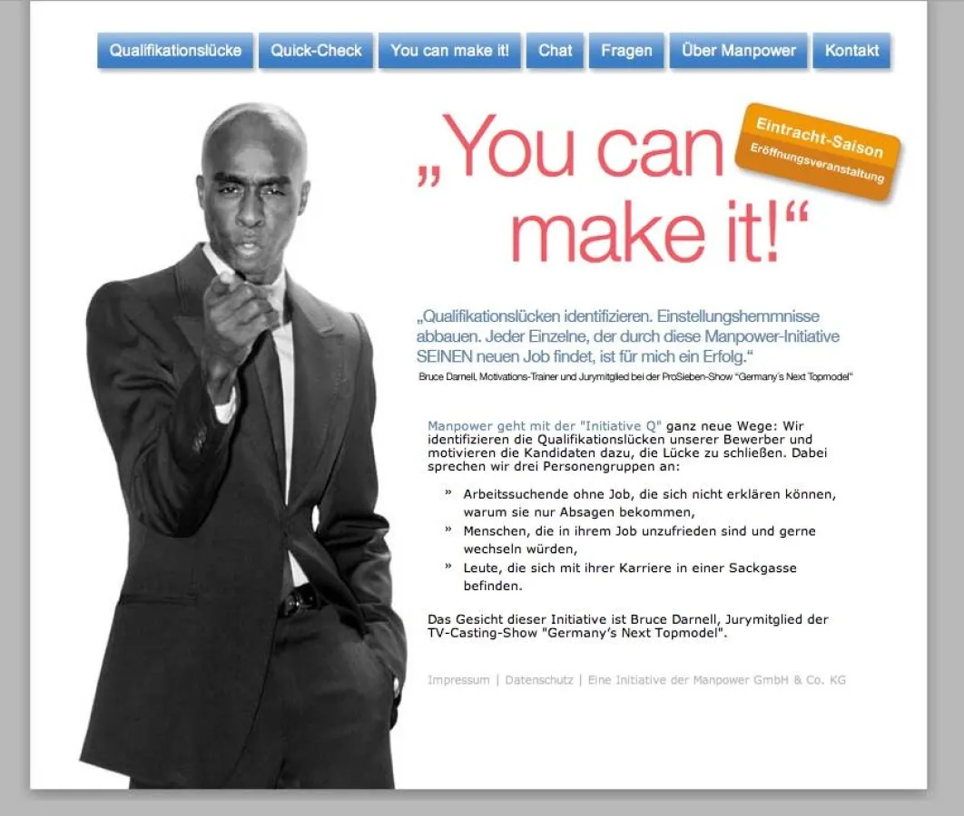 Micro-Site der Kampagne: www.qualifikationsluecke.de