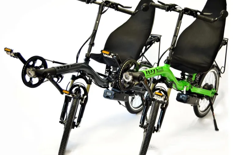 Bild: Toxy E-Liegeräder 2018 serienmässig mit Pinion-Antrieb und 600Wh Akku