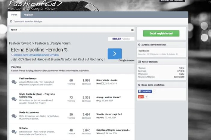 Bild: Deutsches Abercrombie & Fitch Fan-Forum wird zur Fashion & Lifestyle Community fashionfwd.de