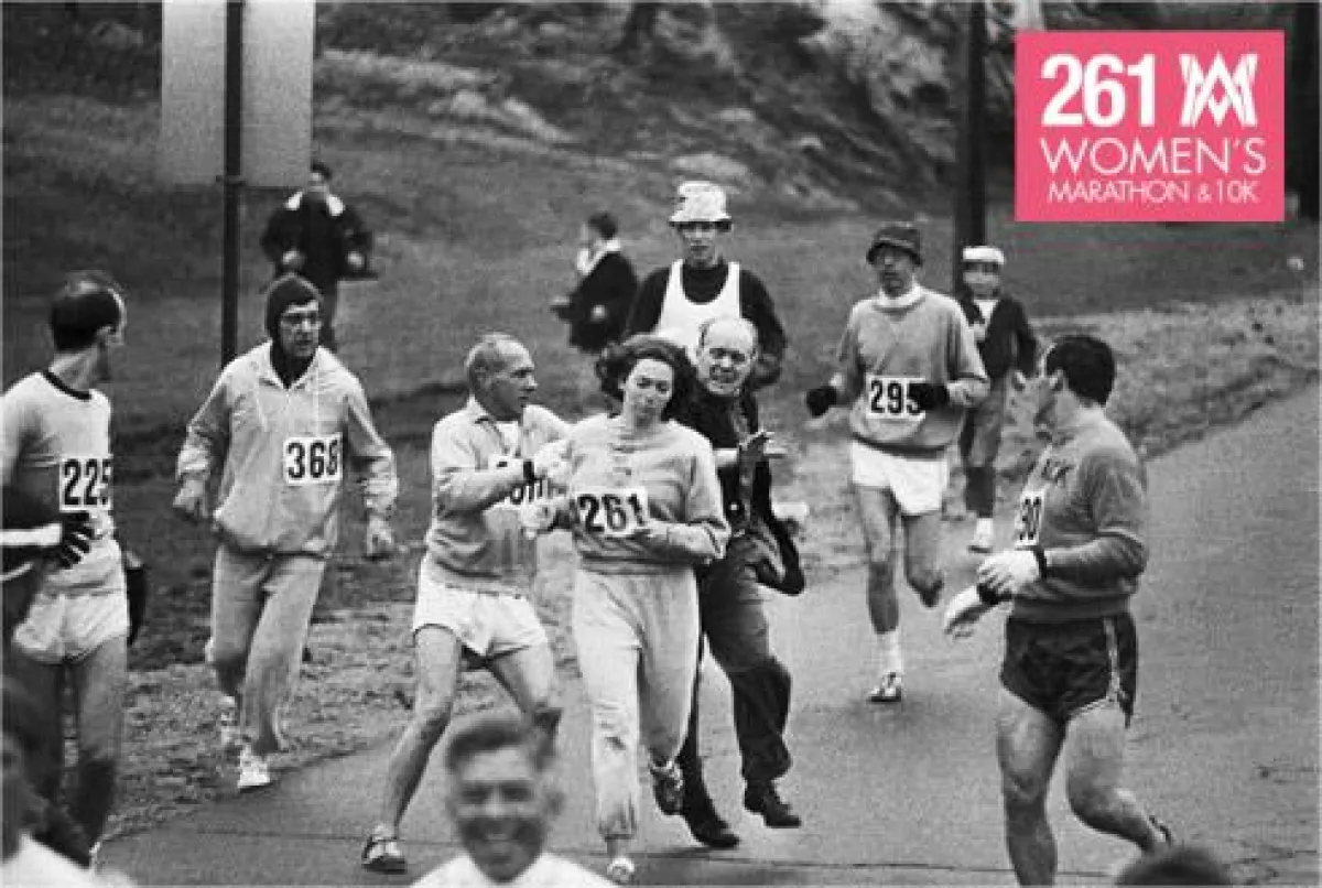 Skandal beim Boston Marathon 1967 - Switzer finisht dennoch als erste Frau offiziell einen Marathon