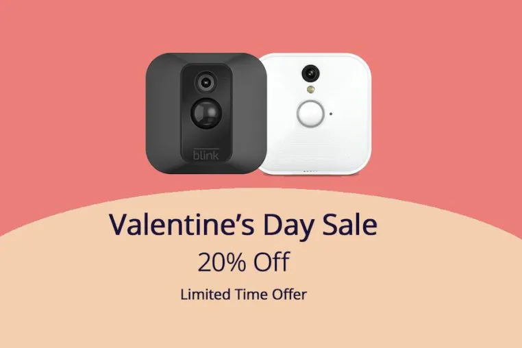 Zum Valentinstag: Blink Kameras mit 20 % Rabatt Bild: Zum Valentinstag: Blink Kameras mit 20 % Rabatt