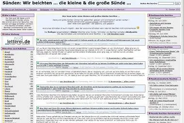 Bild: Beicht Portal Wir-beichten.de nun auch mit User- (Ablaß-) Punkten