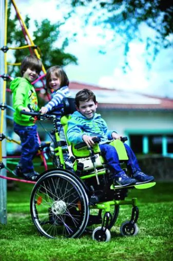Die Welt entdecken: Die Kinderrollstuhlmarke Zippie mit neuem Sitzschalenuntergestell Zippie RS Bild: Die Welt entdecken: Die Kinderrollstuhlmarke Zippie mit neuem Sitzschalenuntergestell Zippie RS