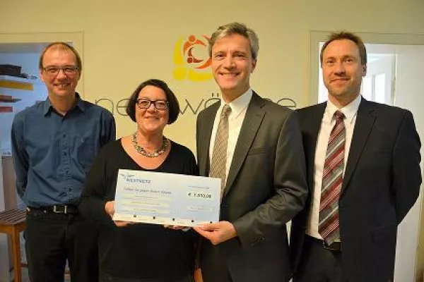 Bild: Westnetz unterstützt nestwärme e.V. Deutschland