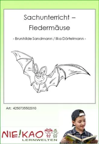 Bild: Sachunterricht – Fledermäuse