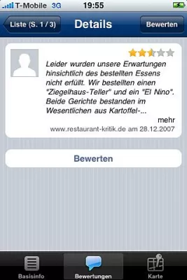 Bild: klickTel App von telegate MEDIA jetzt mit über 400.000 Bewertungen von Restaurants, Ärzten und Hotels