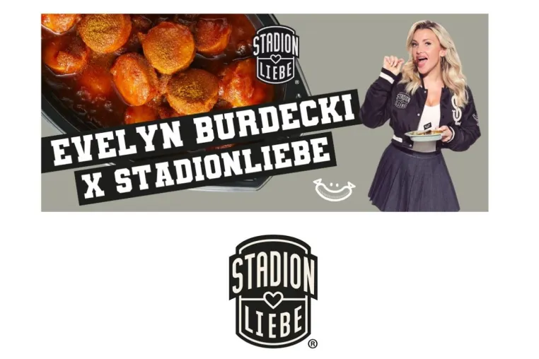 Evelyn Burdecki ist das neue Werbegesicht von Stadionliebe® - eine Zusammenarbeit mit Biss Bild: Evelyn Burdecki ist das neue Werbegesicht von Stadionliebe® - eine Zusammenarbeit mit Biss