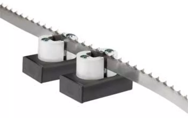 Bild: Bandsäge-News: Langlebige Präzision durch Keramikführungen