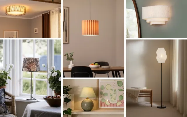 Stoffleuchten für Lichtakzente mit Charakter: Lampenwelt.de präsentiert textile Vielfalt Bild: Stoffleuchten für Lichtakzente mit Charakter: Lampenwelt.de präsentiert textile Vielfalt