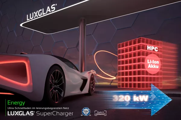 Bild: LUXGLAS SuperCharger - Schnell laden in neuer Dimension 