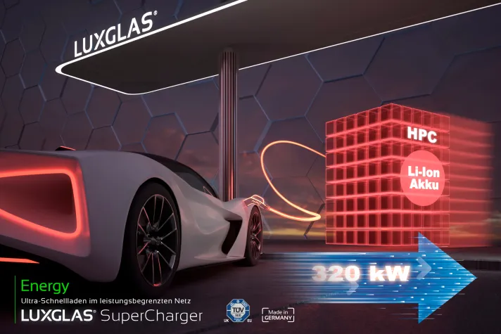 Bild: LUXGLAS SuperCharger - Schnell laden in neuer Dimension 