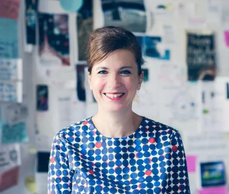 Andrea Kuhfuß von der HEC spinnt Seemannsgarn bei den Logistiklotsen e.V. Bild: Andrea Kuhfuß von der HEC spinnt Seemannsgarn bei den Logistiklotsen e.V.