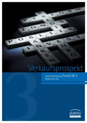 publity AG: 50% Ausschüttung im publity Performance Fonds Nr. 3 Bild: publity AG: 50% Ausschüttung im publity Performance Fonds Nr. 3