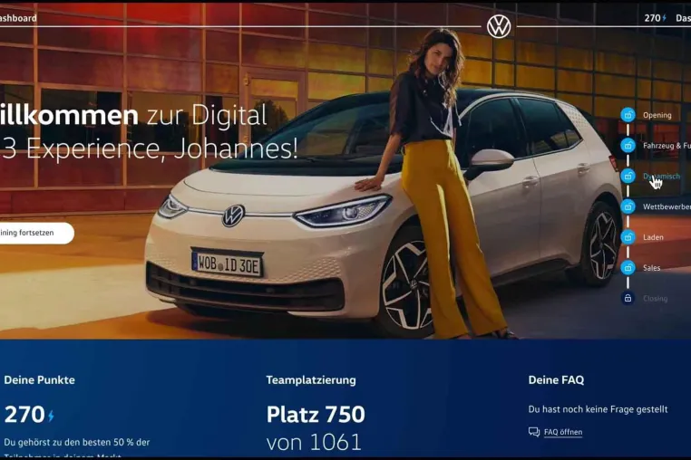 Bild: fischerAppelt schafft digitale Experience für Volkswagen