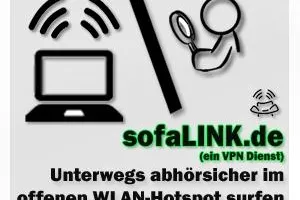Bild: Sicher unterwegs: Drahtlos Surfen mit VPN
