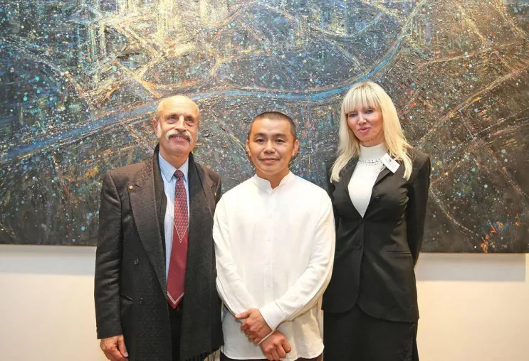 Bild: Der exklusive Empfang der Malaysischen Botschaft im Rahmen der Ausstellung "Kunst aus Malaysien"