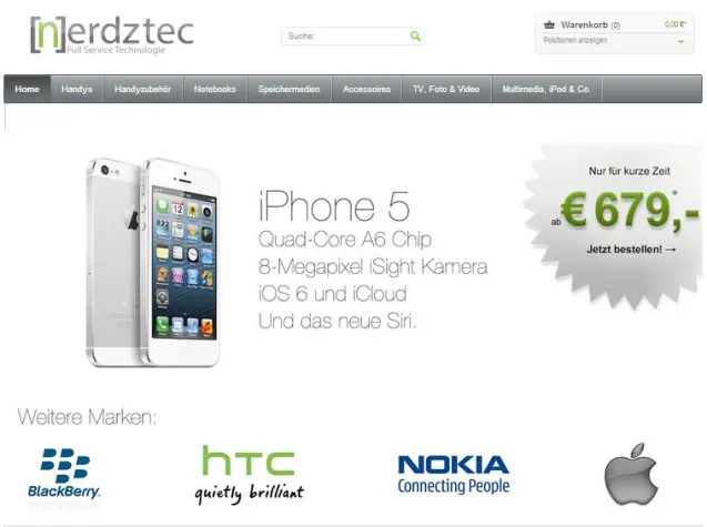 Bild: Nerdztec.de - Handys, Games, Spielekonsolen u.v.m.