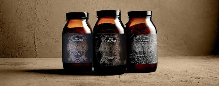 Bild: Welches Kollagen ist das richtige?  WILD COLLAGEN, TRUE COLLAGEN oder RADIANT COLLAGYN von Ancient + Brave