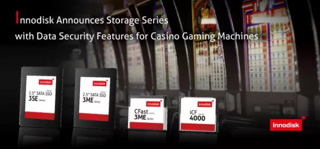 Bild: Innodisk kündigt Laufwerkserie mit eingebauten Sicherheitsfunktionen für Spielautomaten an