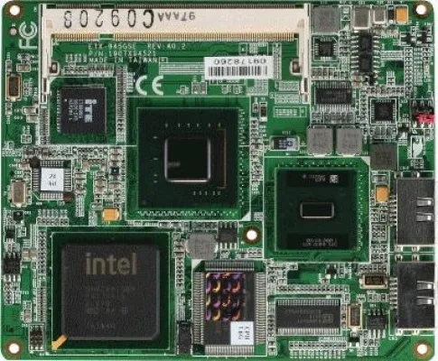 Bild: ETX-945GSE – ETX-Modul mit onboard Intel Atom N270 Prozessor
