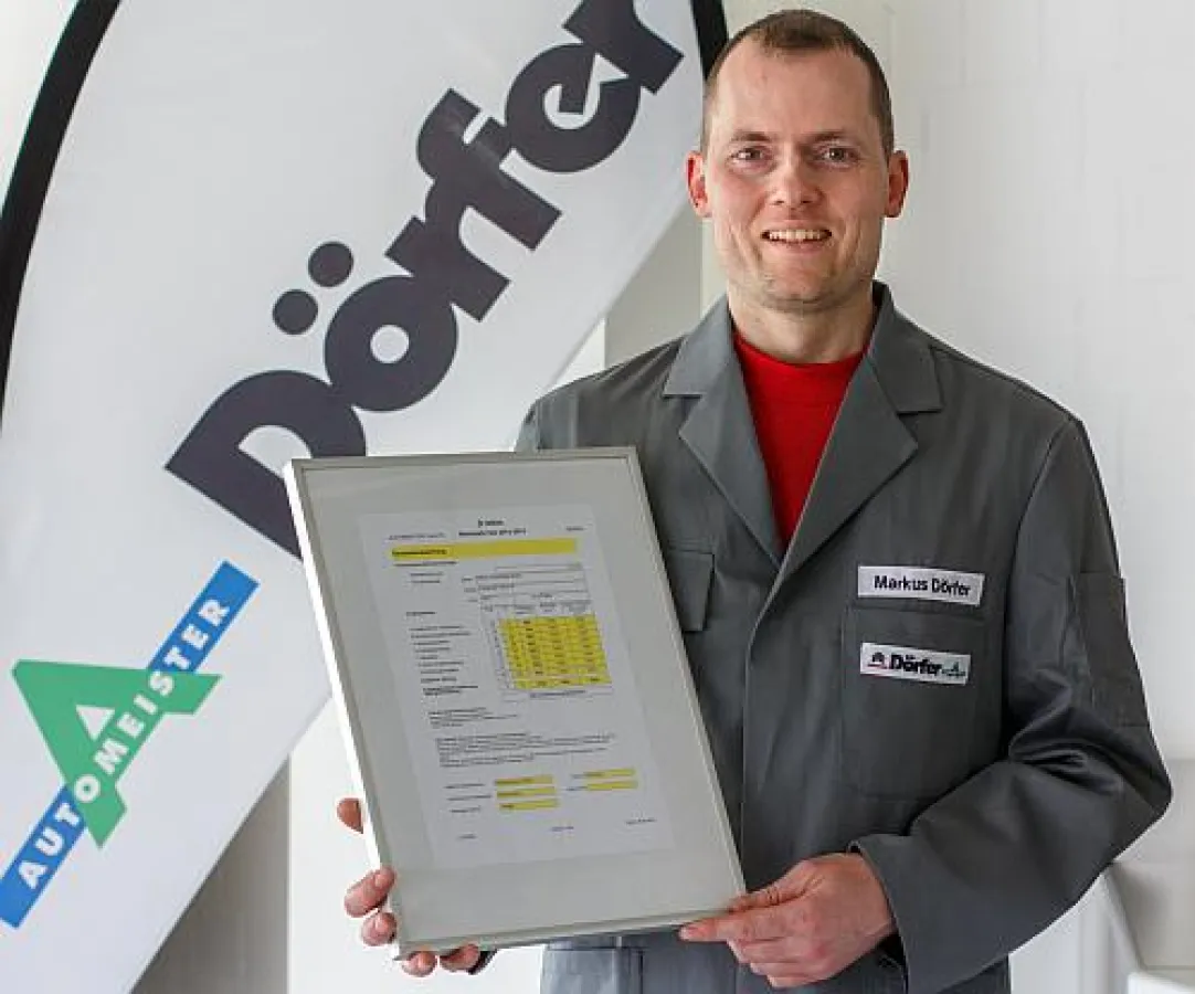 Dörfer Automobile GmbH Pegau - erneut Bestnote bei Werkstatt-Test
