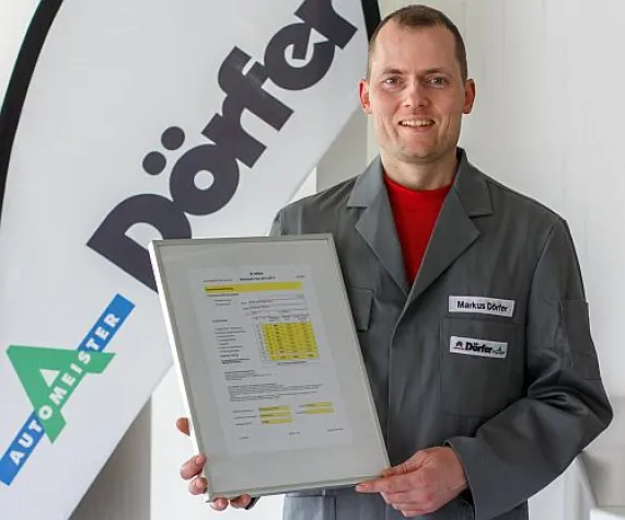 Autohaus Dörfer aus Pegau erneut Bestnote bei Werkstatt-Test Bild: Autohaus Dörfer aus Pegau erneut Bestnote bei Werkstatt-Test