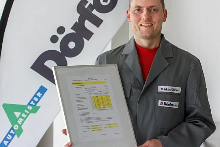 Autohaus Dörfer aus Pegau erneut Bestnote bei Werkstatt-Test Bild: Autohaus Dörfer aus Pegau erneut Bestnote bei Werkstatt-Test
