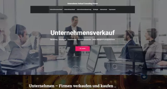 Bild: Unternehmensverkauf in Deutschland