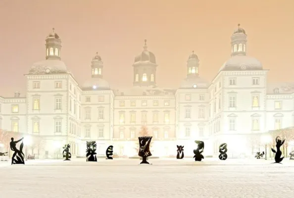 Mediterrane Schatten auf Schloss Bensberg und Schloss Lerbach Bild: Mediterrane Schatten auf Schloss Bensberg und Schloss Lerbach