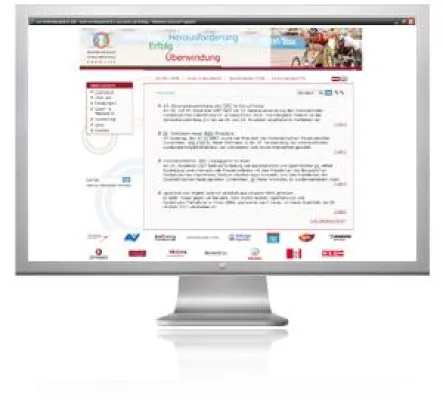 Bild: Barrierefreies Surfen auf der neuen Website des Österreichischen Paralympischen Committees