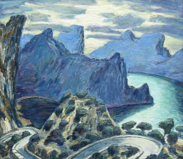 Bild: Kunsthandel Karger zeigt Landschaften von Ronald Paris in der HELIOS-Galerie