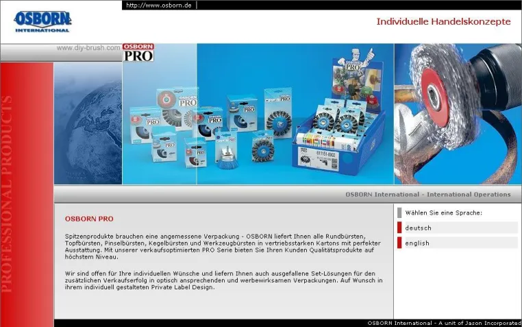 Bild: Individuelle Handelskonzepte - Neue Webseite des Bürstenherstellers ist online