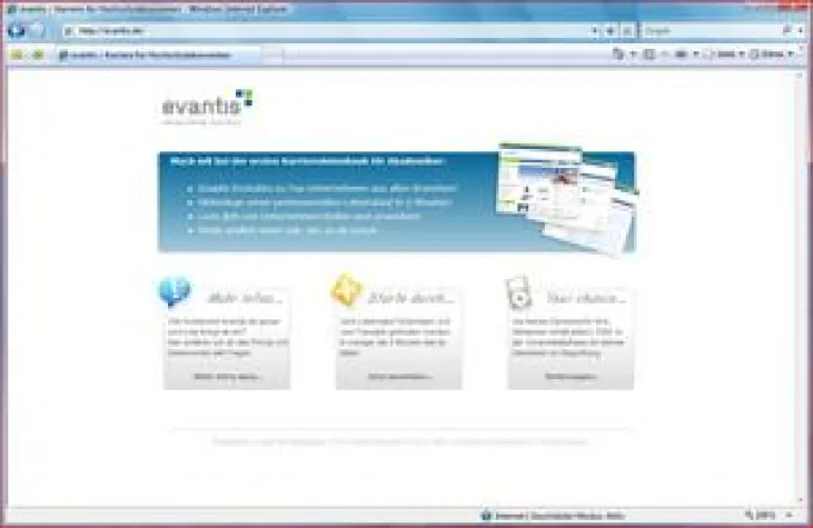 Neue Jobbörse evantis.de geht mit klarem Fokus an den Start Bild: Neue Jobbörse evantis.de geht mit klarem Fokus an den Start