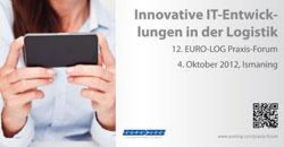 Nähere Informationen zum 12. EURO-LOG Praxis-Forum finden Sie unter www.eurolog.com/praxis-forum