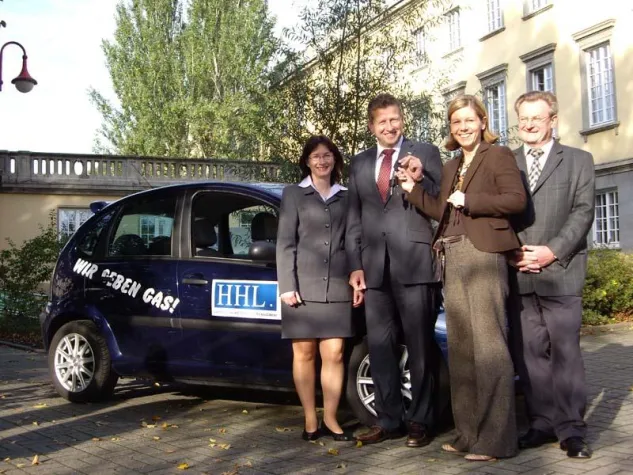 Bild: VNG unterstützt HHL beim Einwerben von Sponsorengeldern