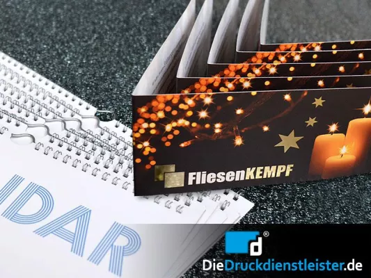 Bild: Günstige Motiv-Kalender mit eigenem Layout jetzt mit Express drucken bei DieDruckdienstleister.de