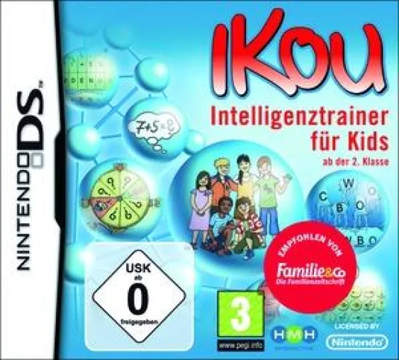 Bild: Neuland Multimedia GmbH präsentiert „IKOU – Intelligenztrainer für Kids“ für Nintendo DS