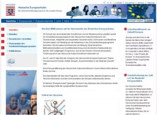 Bild: WACON realisiert neue Website der Europaschulen Hessen