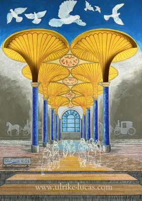 Bild: „Handel bringt Wandel“  - eine beeindruckende Kunstausstellung zur Geschichte der „Alten Börse“ Frankfurt