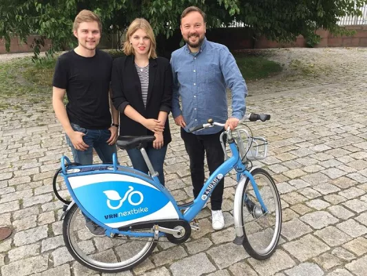 CampusRad an der DHBW Mannheim. Mit VRNnextbike zu den Studierenden-Hotspots in Mannheim. Bild: CampusRad an der DHBW Mannheim. Mit VRNnextbike zu den Studierenden-Hotspots in Mannheim.