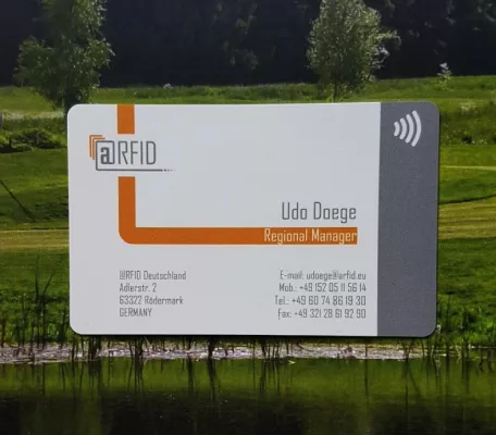 arfidex GmbH liefert innovative Digitale NFC - 4.0 - Visitenkarten Bild: arfidex GmbH liefert innovative Digitale NFC - 4.0 - Visitenkarten