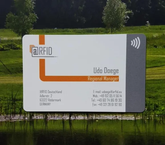 arfidex GmbH liefert innovative Digitale NFC - 4.0 - Visitenkarten Bild: arfidex GmbH liefert innovative Digitale NFC - 4.0 - Visitenkarten