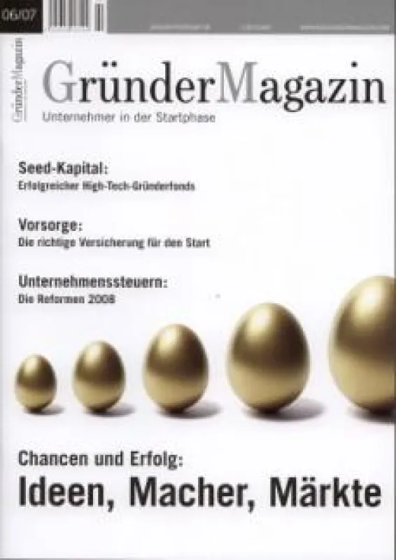 GründerMagazin - für Unternehmer in der Startphase
