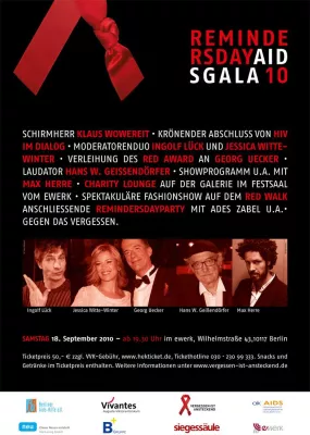 Bild: 10. Reminders Day Aids Gala im ewerk Berlin