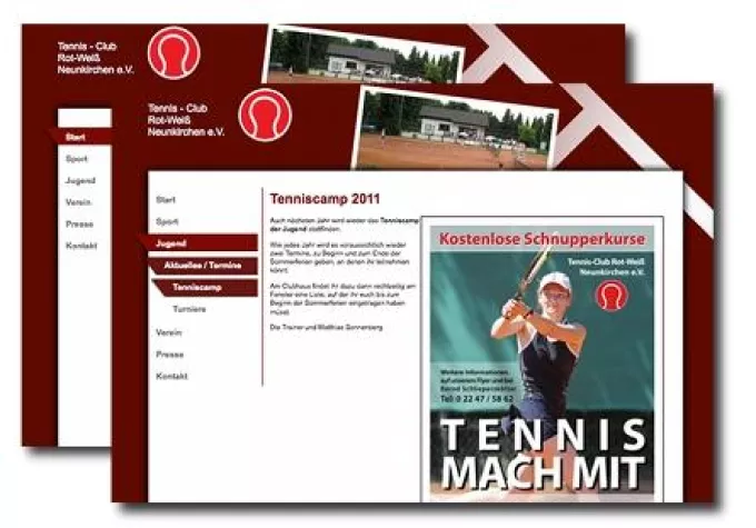 Bild: Tennisclub TC Rot Weiß setzt auf die Software-Experten PureMatic aus Detmold