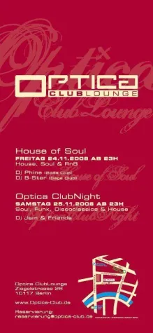 Bild: Grand Opening Optica Club Lounge Berlin Mitte 24.-25.11.2006