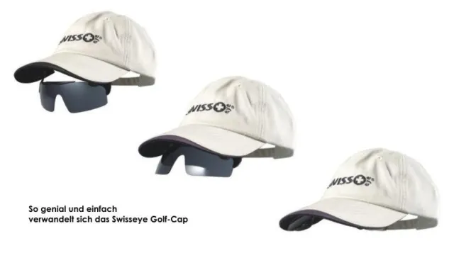 Bild: Swisseye Golf Cap mit integrierter Sonnenbrille by dublisGolf