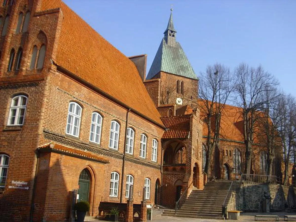 Rathaus, Nicolaikirche Mölln